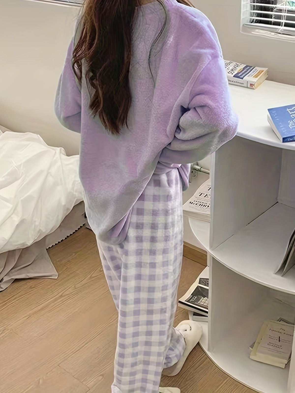 Marcella | Women's Cosy Lounge Two-Piece Set with Chest Pocket
