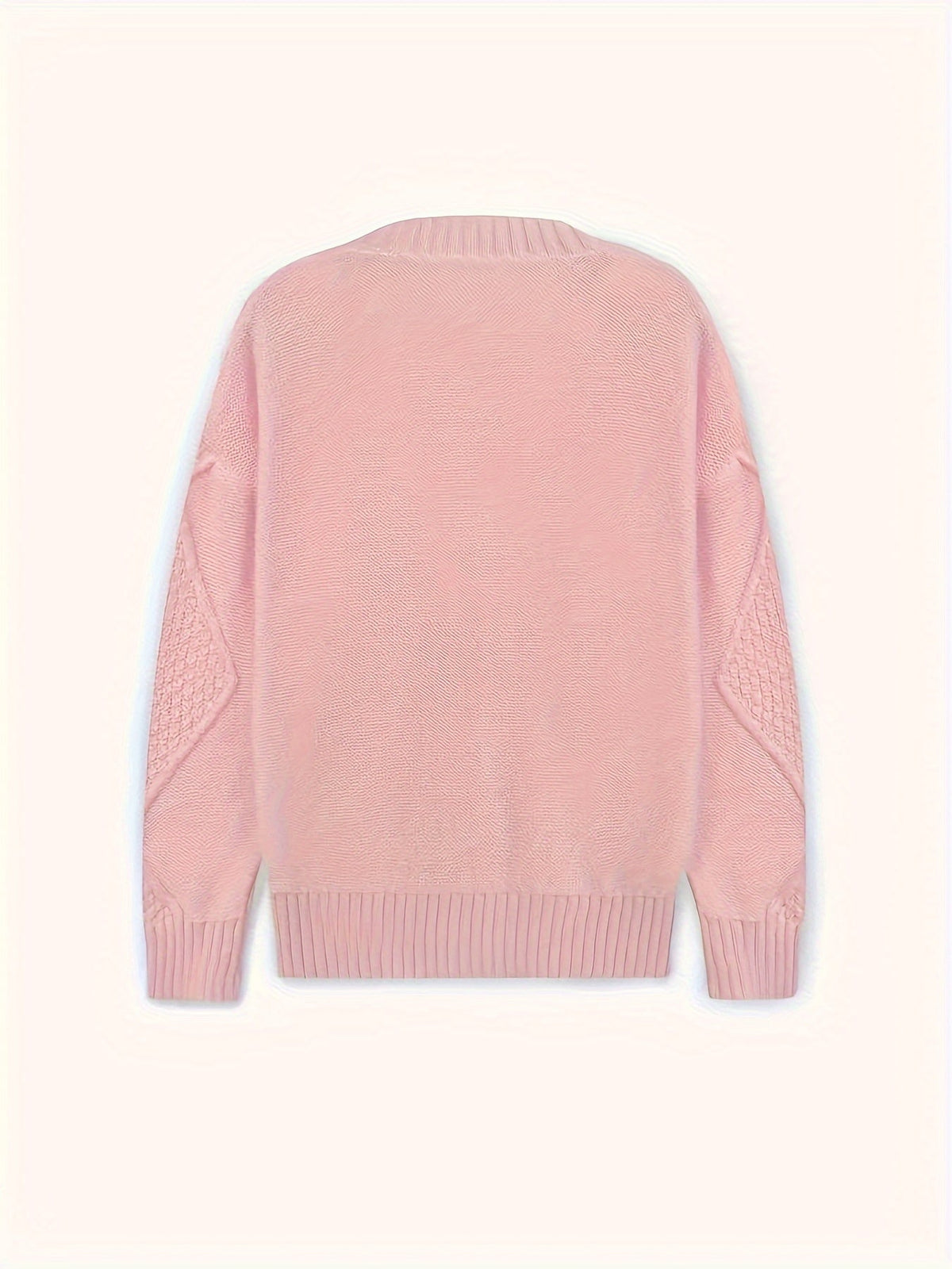 Lucinda | Women's Cable Knit Cardigan - Button Front Roomy Fit
