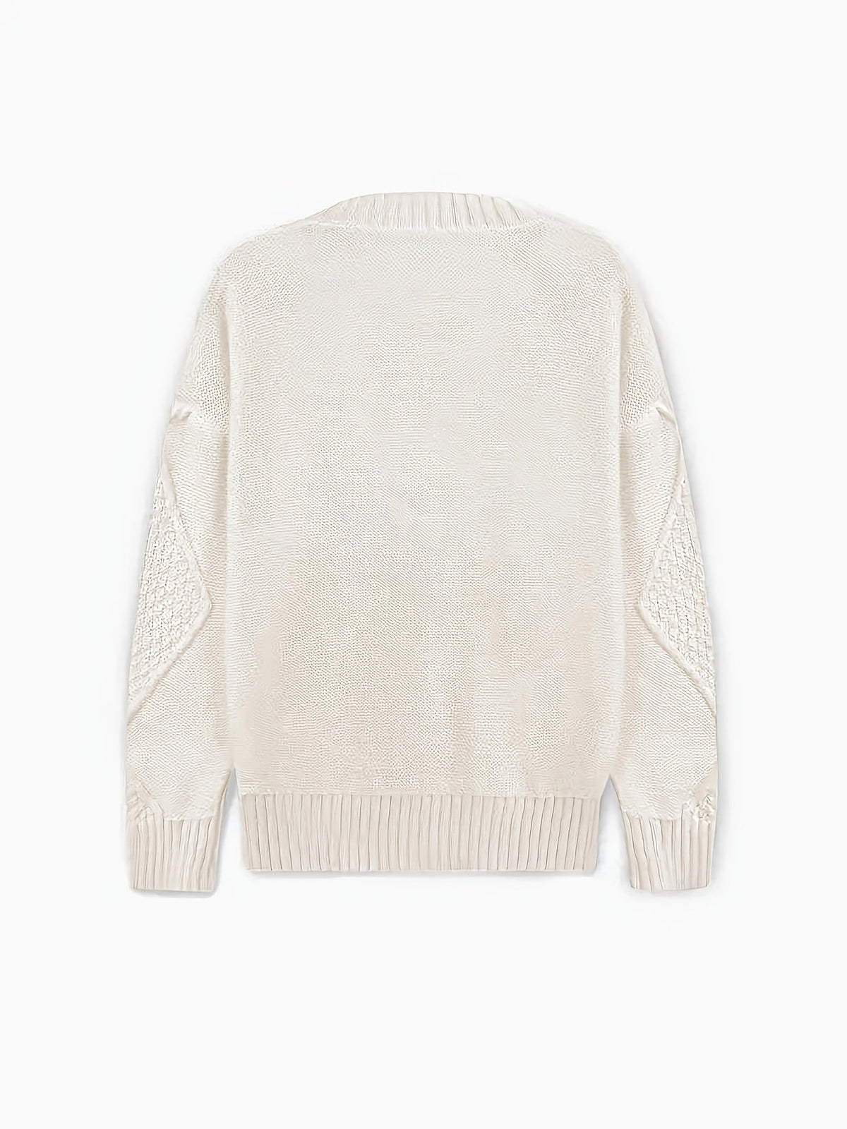 Lucinda | Women's Cable Knit Cardigan - Button Front Roomy Fit