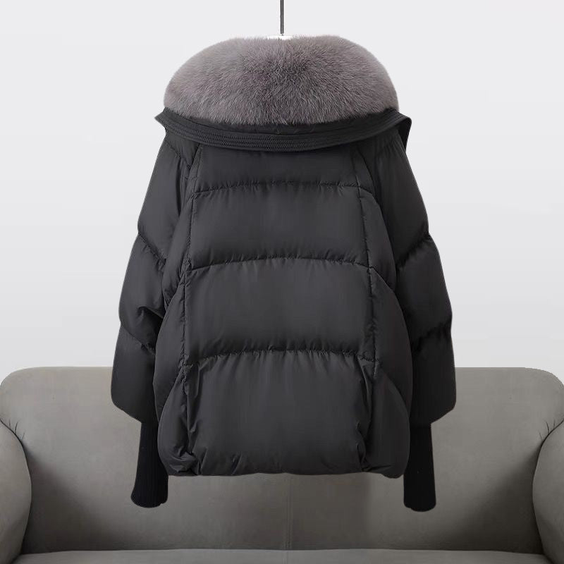 Amelia | Glamorous Oversized Puffer Jacket with Plush Fur Collar