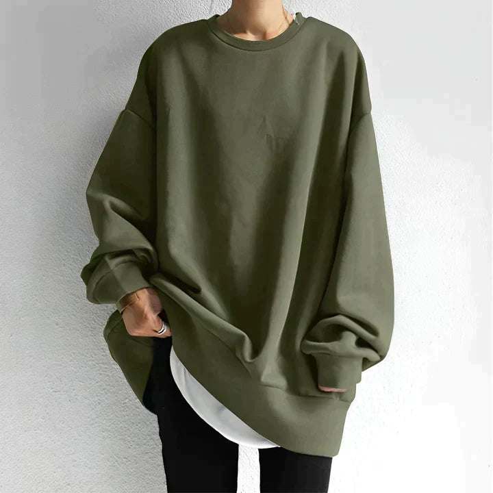 Dova | Relaxed Oversized Sweater with Dropped Shoulder