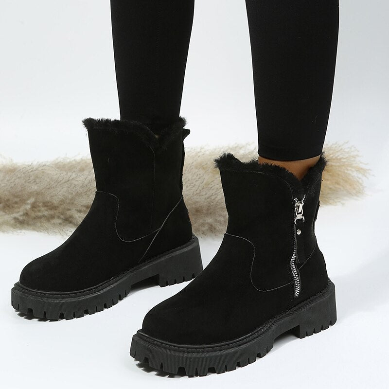 Estelle | Women's Waterproof Winter Boots - Snow Non-Slip Warm Lining