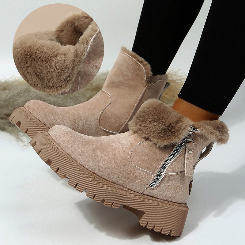 Estelle | Women's Waterproof Winter Boots - Snow Non-Slip Warm Lining