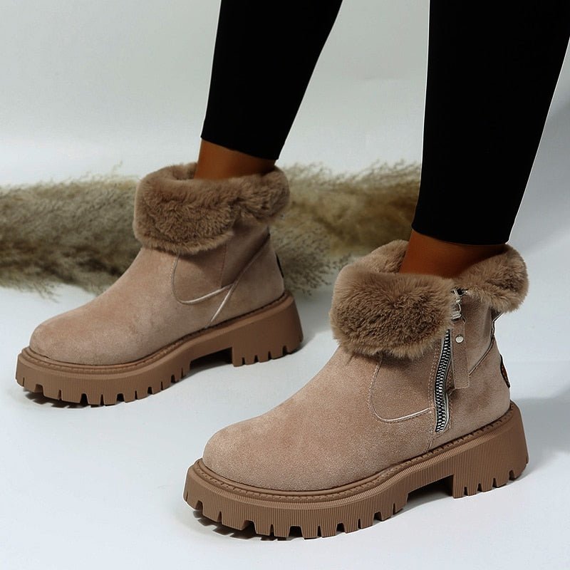Estelle | Women's Waterproof Winter Boots - Snow Non-Slip Warm Lining