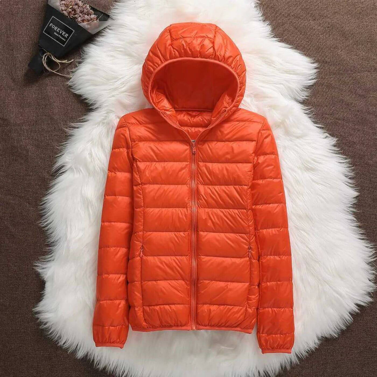 Josephine | Women's Puffer Jacket - Quilted Insulated Hooded