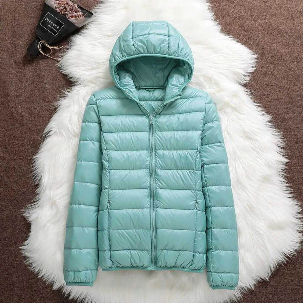 Josephine | Women's Puffer Jacket - Quilted Insulated Hooded