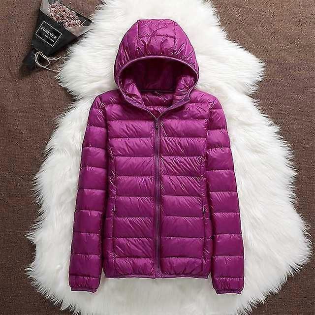 Josephine | Women's Puffer Jacket - Quilted Insulated Hooded