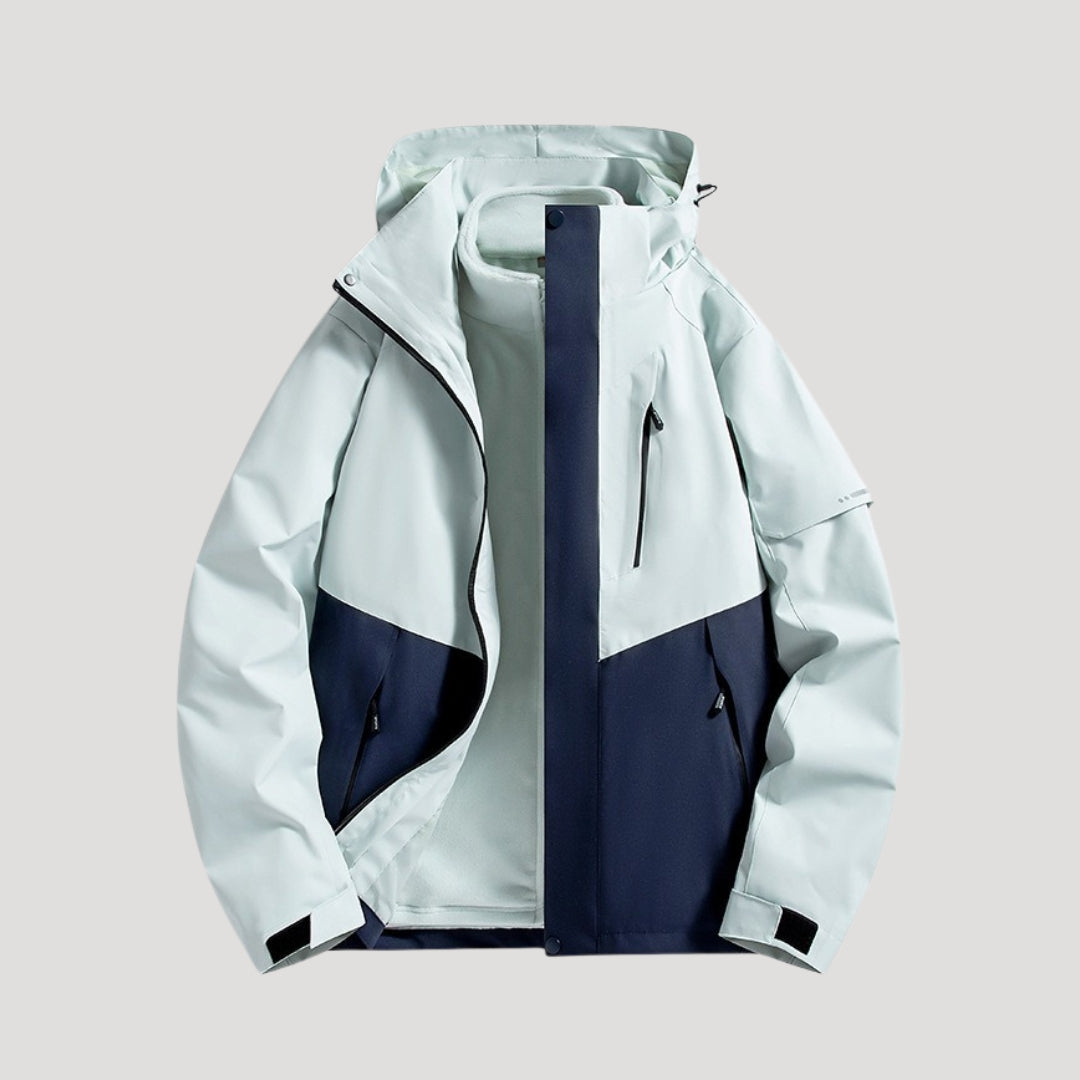 Lillian | Effortless Waterproof Rain Jacket with Softshell Shell