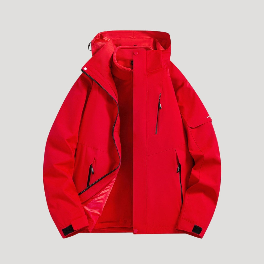 Lillian | Effortless Waterproof Rain Jacket with Softshell Shell