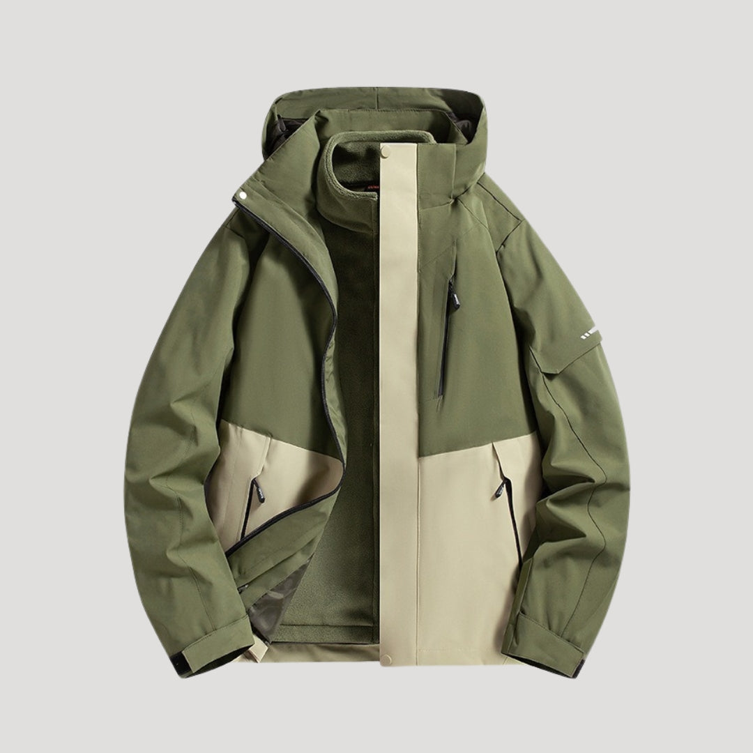 Lillian | Effortless Waterproof Rain Jacket with Softshell Shell