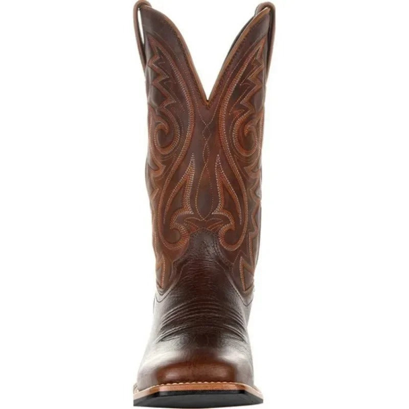 Marguerite | Women's Western Cowboy Boots - Embroidered Heeled