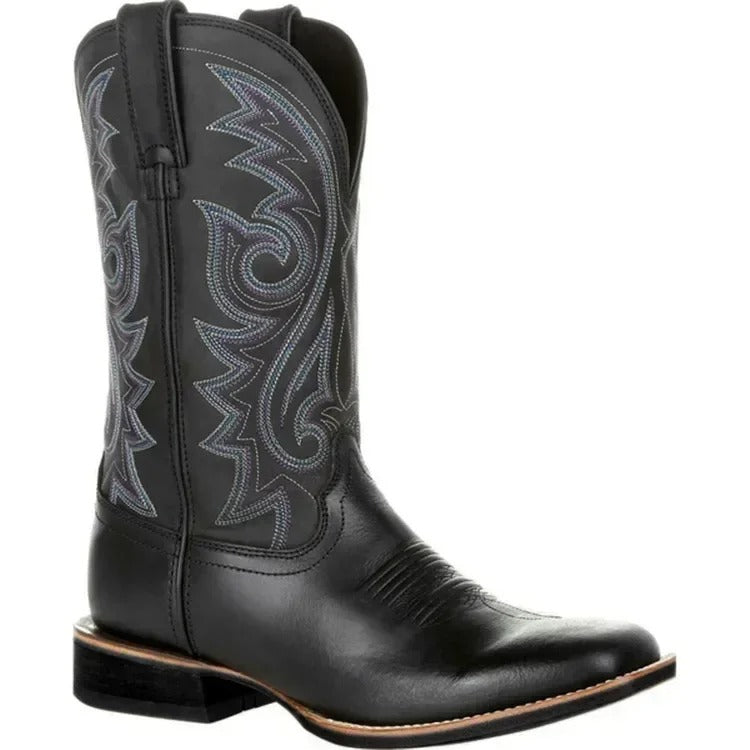 Marguerite | Women's Western Cowboy Boots - Embroidered Heeled
