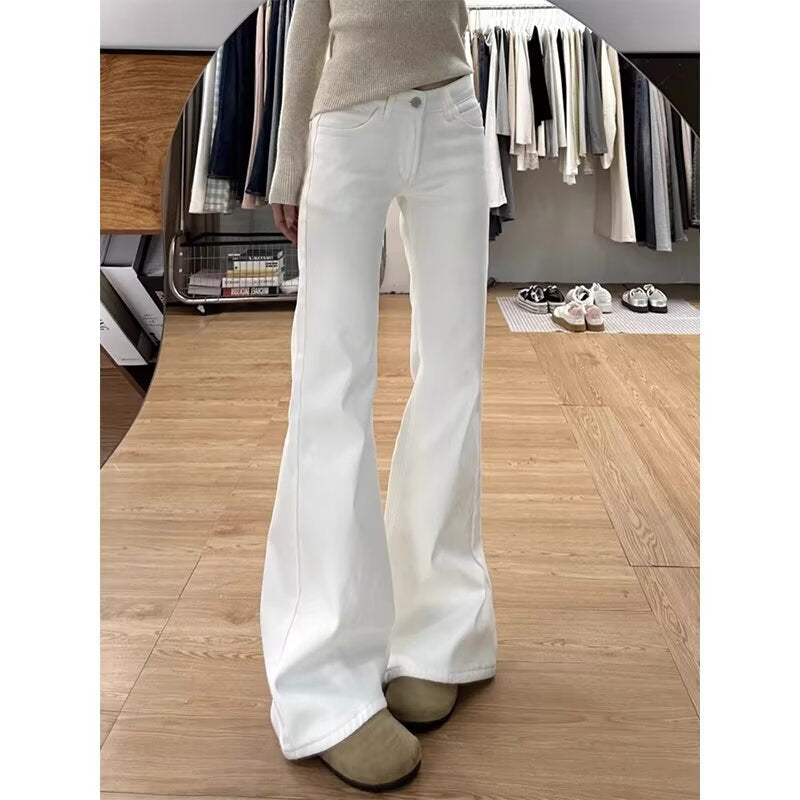 Marielle | Sculpted High Waisted Bootcut Jeans with Dramatic Flare