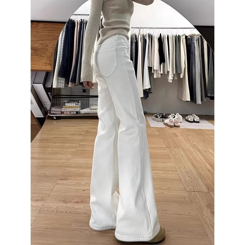 Marielle | Sculpted High Waisted Bootcut Jeans with Dramatic Flare