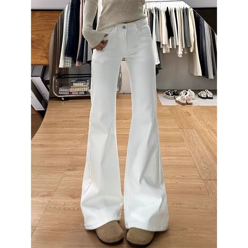 Marielle | Sculpted High Waisted Bootcut Jeans with Dramatic Flare