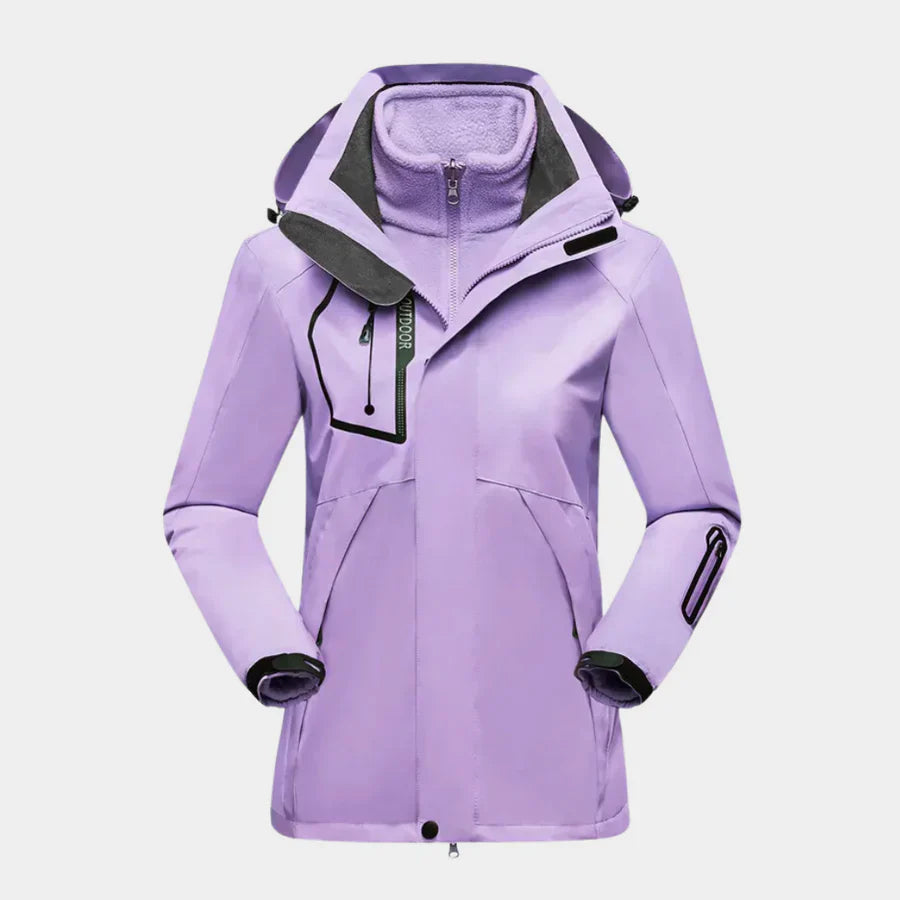 Vanessa | Waterproof 3-in-1 Insulated Parka Jacket