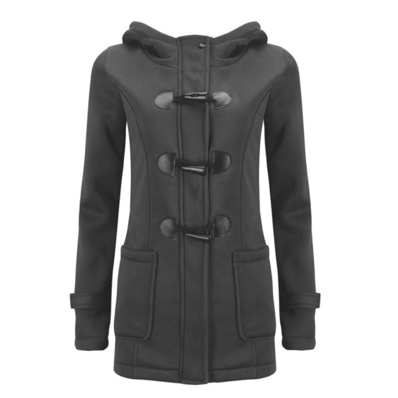 Wilhelmina | Chic Long Waterproof Parka Coat with Detachable Hood