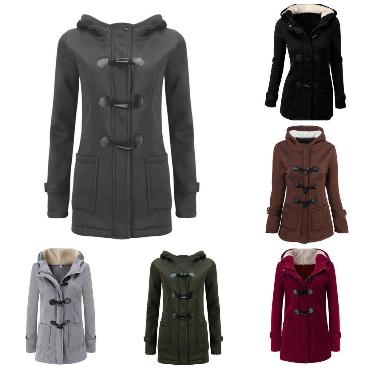 Wilhelmina | Chic Long Waterproof Parka Coat with Detachable Hood