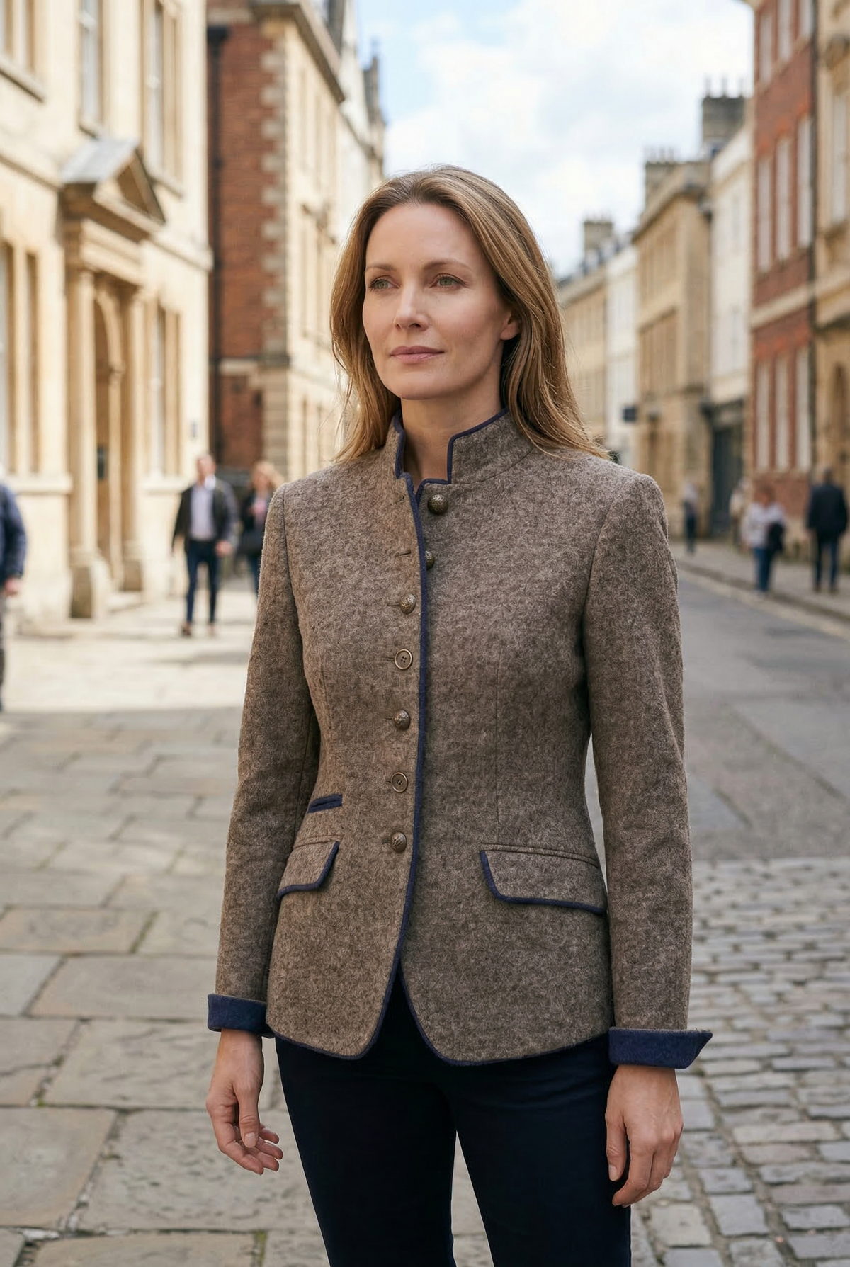 Women’s Jacket | Tailored Blazer with Flap Pockets