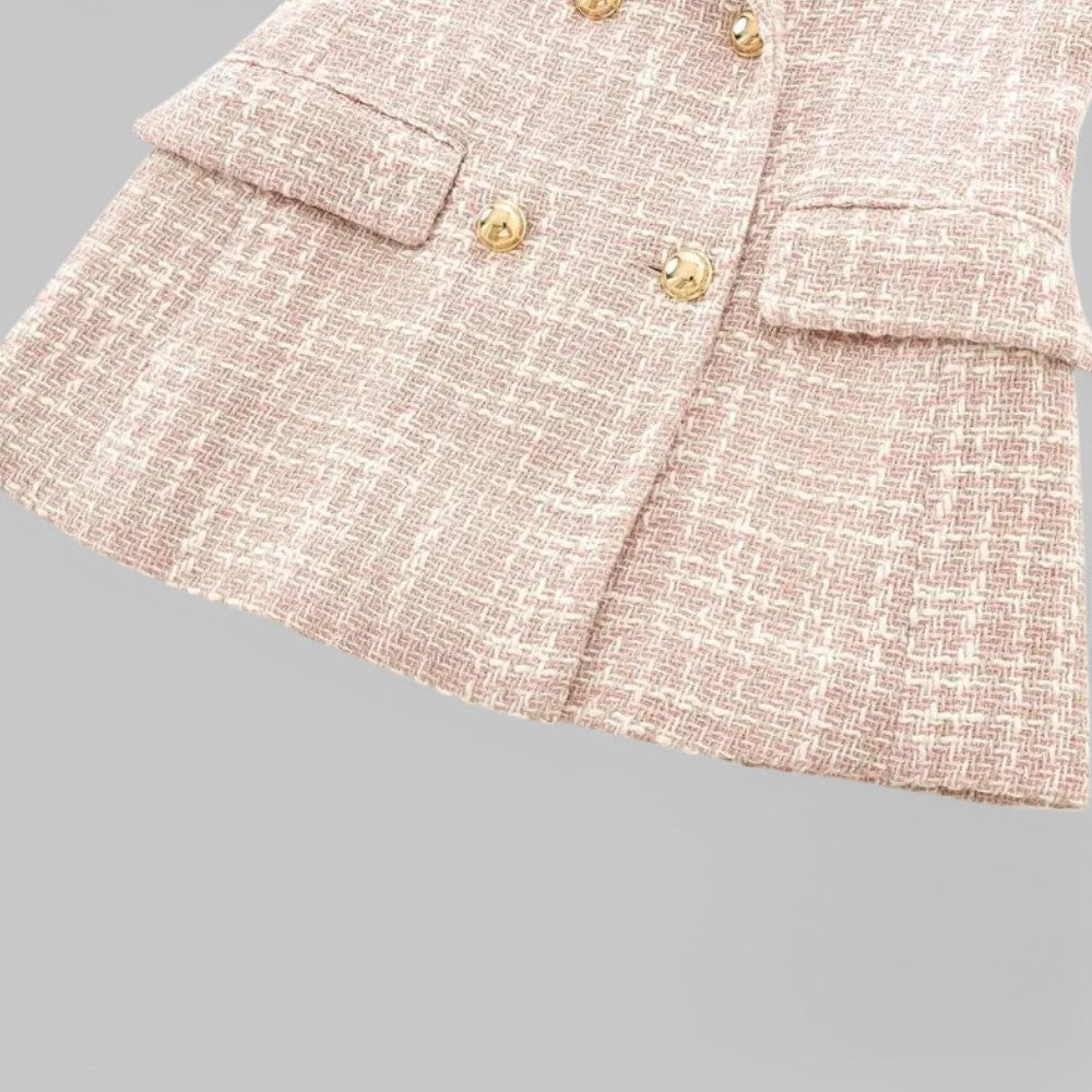 Anneliese Women's Tweed Double-Breasted Blazer