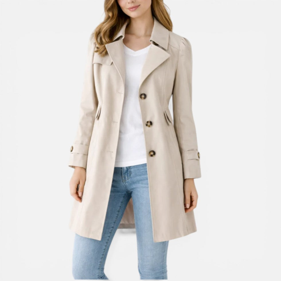 Briar Women's Trench Coat - Beige