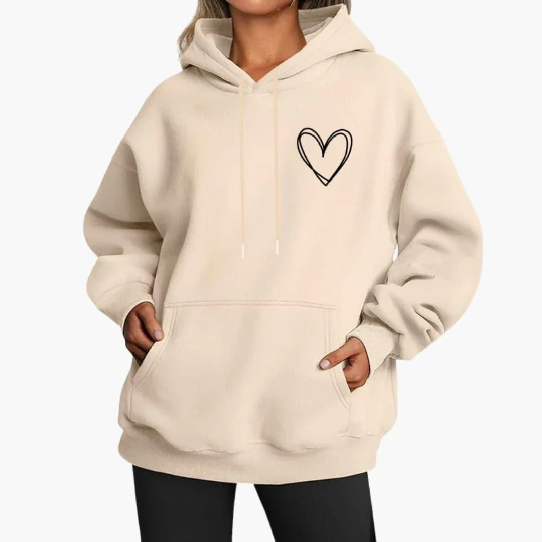 Etta Women's Oversized Hoodie - Khaki