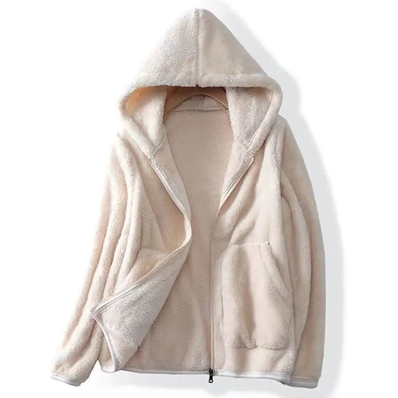 Juniper Women's Sherpa Hoodie - Pearl