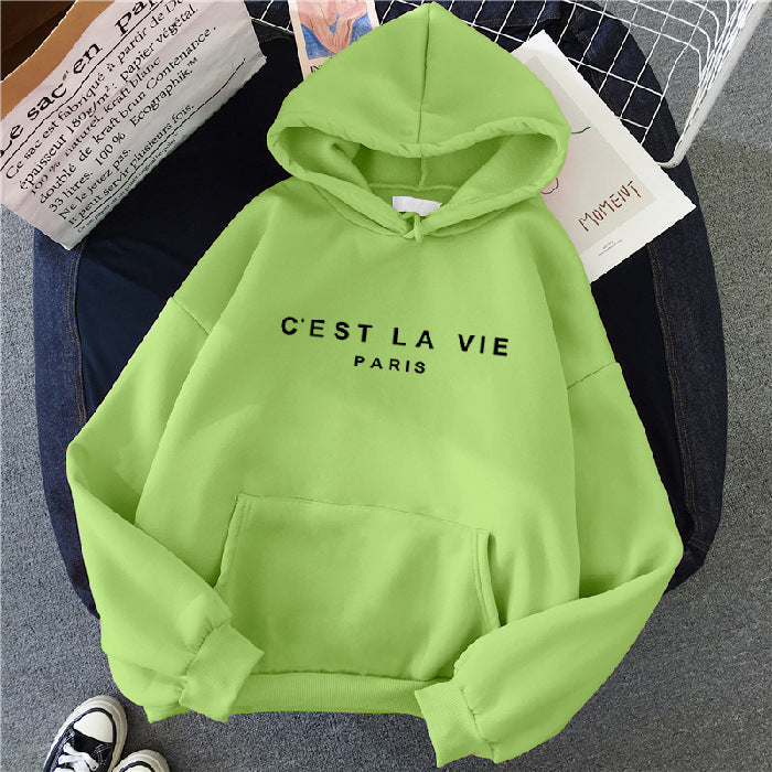 Linnea Women's Graphic Hoodie - Green