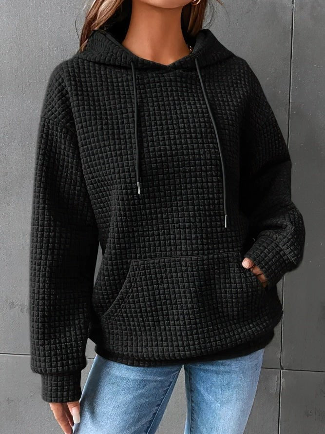 Mirren Women's Oversized Hoodie - Black