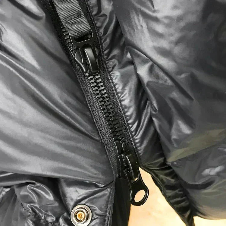Megan | Women's Long Puffer Winter Jacket with Hood and Pockets
