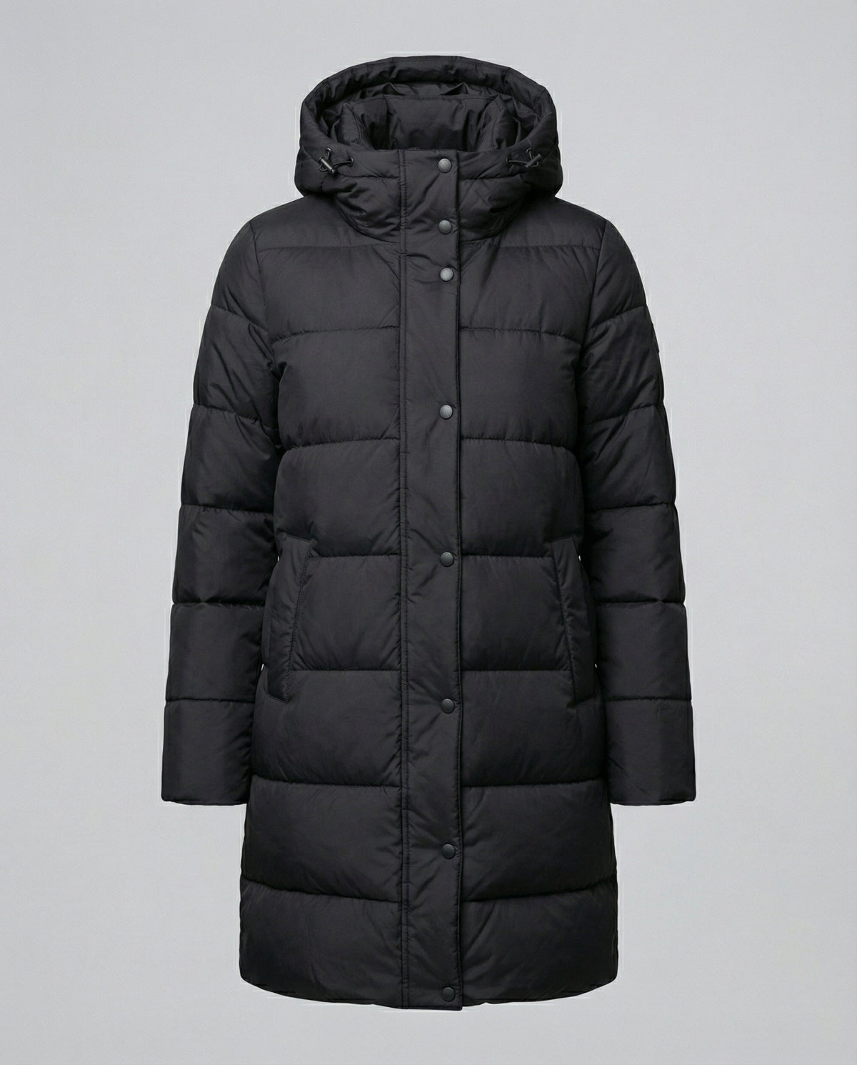 Megan | Women's Long Puffer Winter Jacket with Hood and Pockets