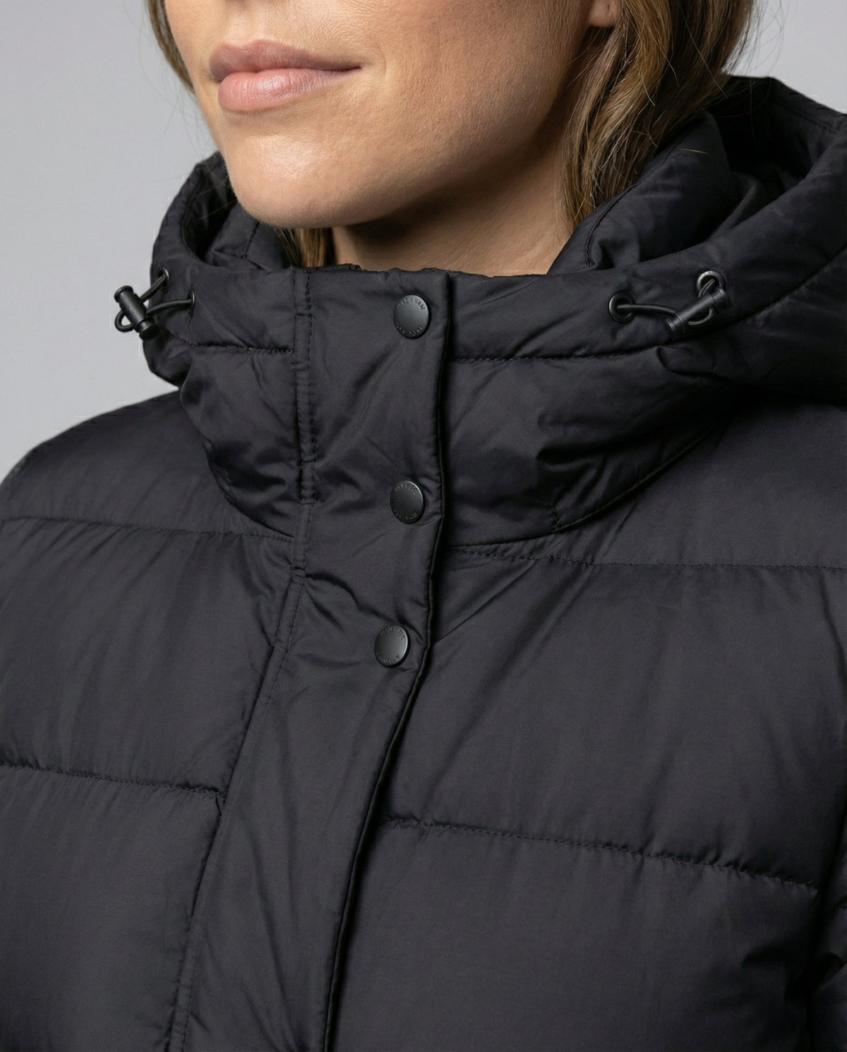 Megan | Women's Long Puffer Winter Jacket with Hood and Pockets