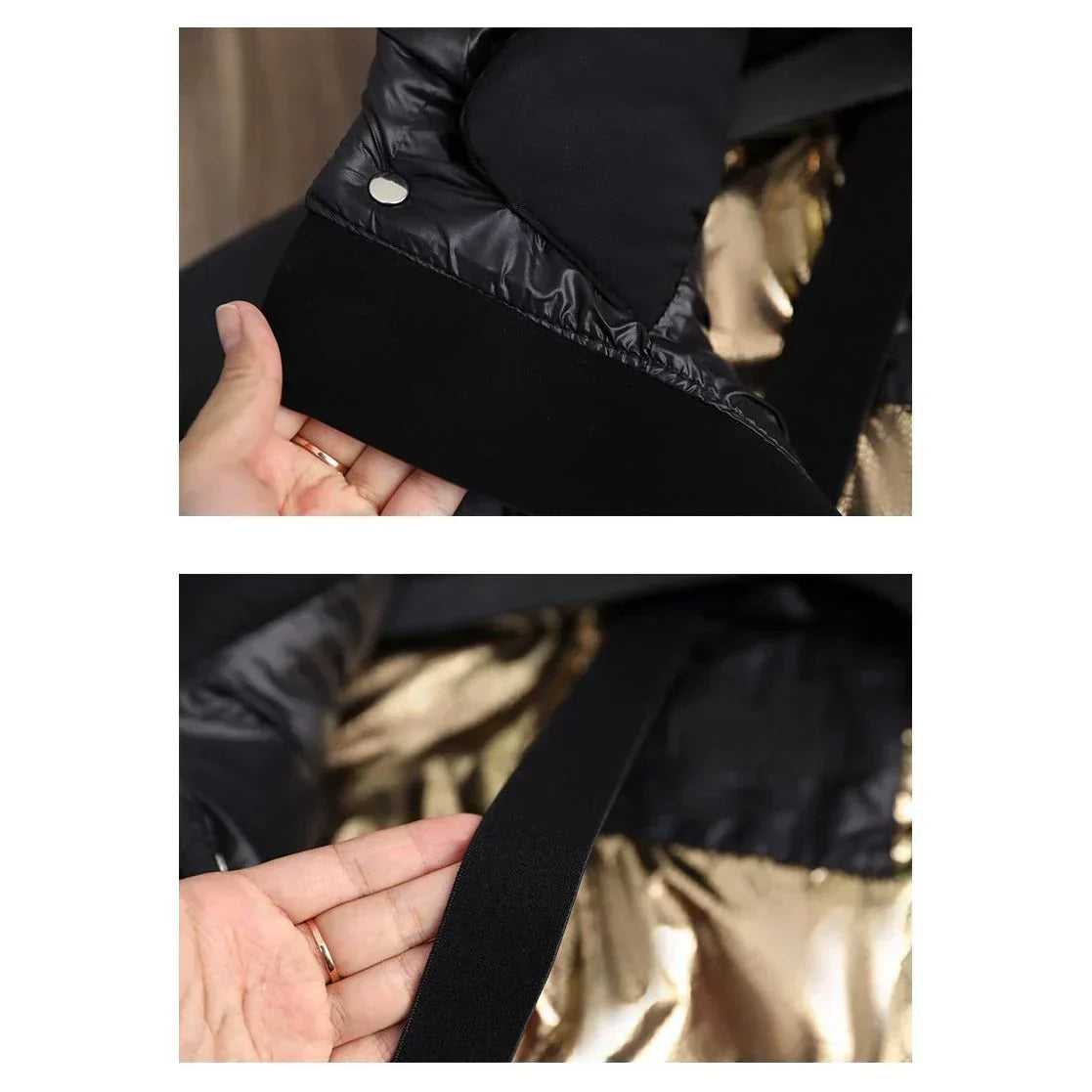 Megan | Women's Long Puffer Winter Jacket with Hood and Pockets