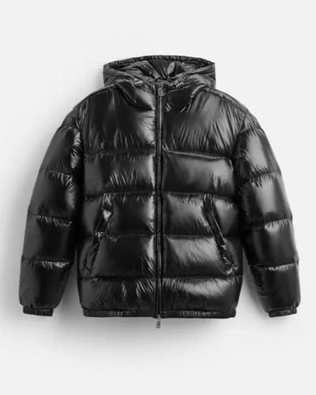 Luke | Men's Winter Down Puffer Jacket - Hooded High Collar Elastic Cuffs