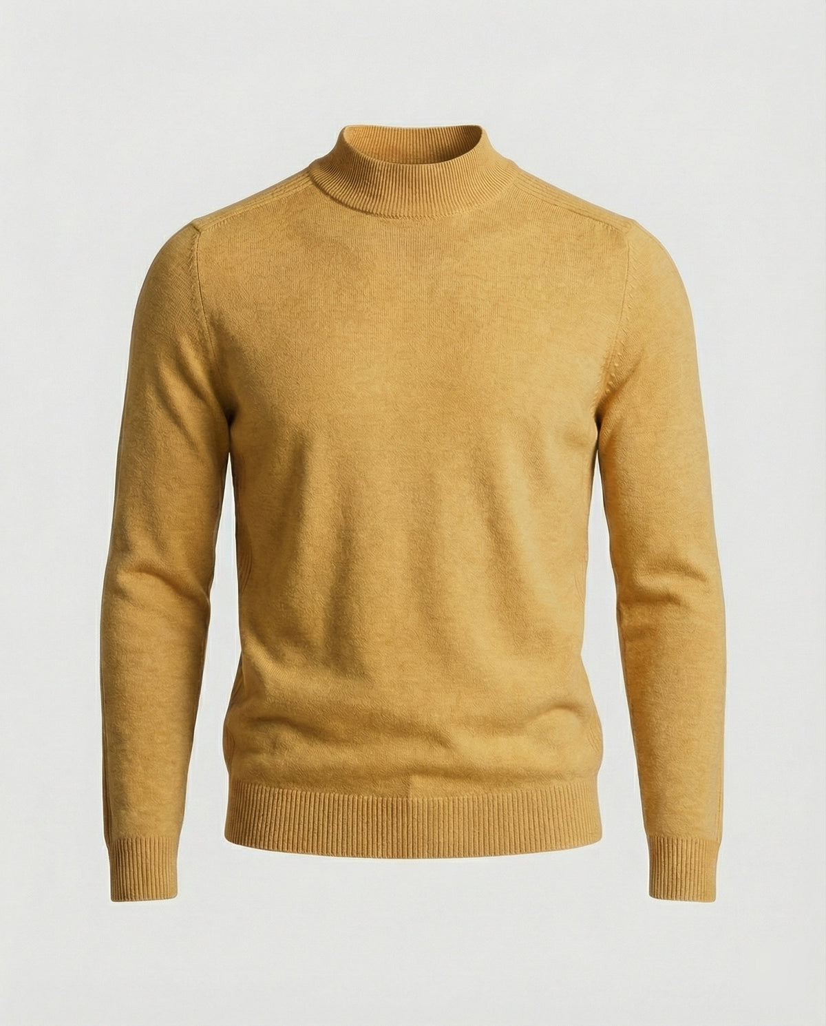 Eric | Men's Merino Wool Turtleneck Sweater - Classic Roll Neck Pullover
