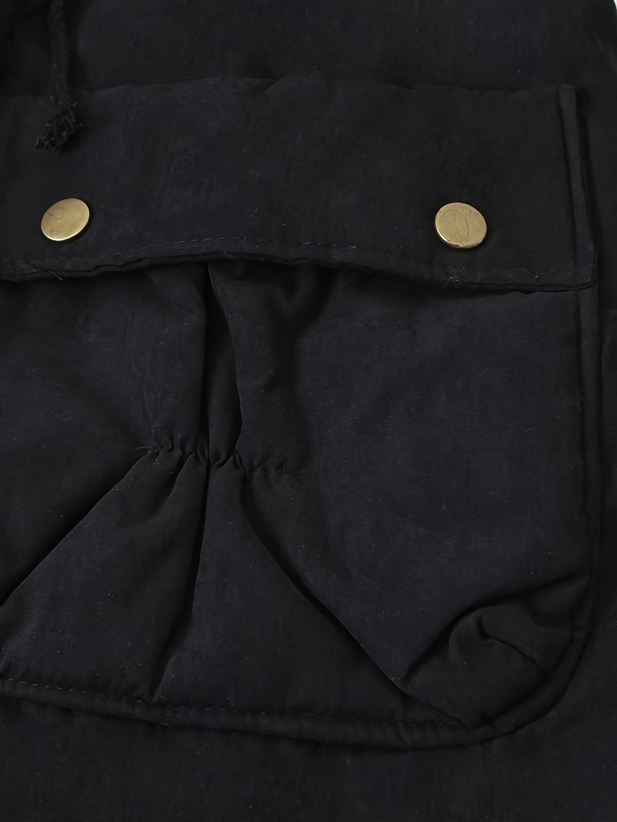 Carolyn | Women's Mid-Length Parka - Fold-Over Collar Drawstring Waist