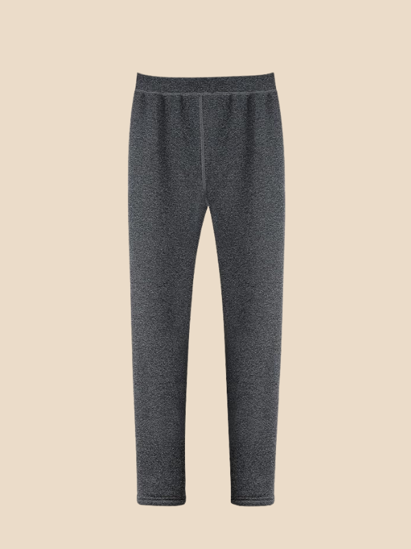 Dana | Women's High Waisted Thermal Fleece Lined Leggings - Elastic Waistband