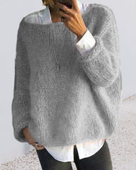 Aiva | Cosy Oversized Chunky Sweater with Dropped Shoulder
