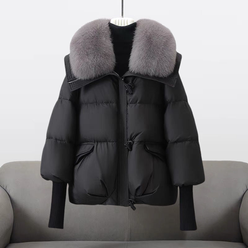 Amelia | Glamorous Oversized Puffer Jacket with Plush Fur Collar