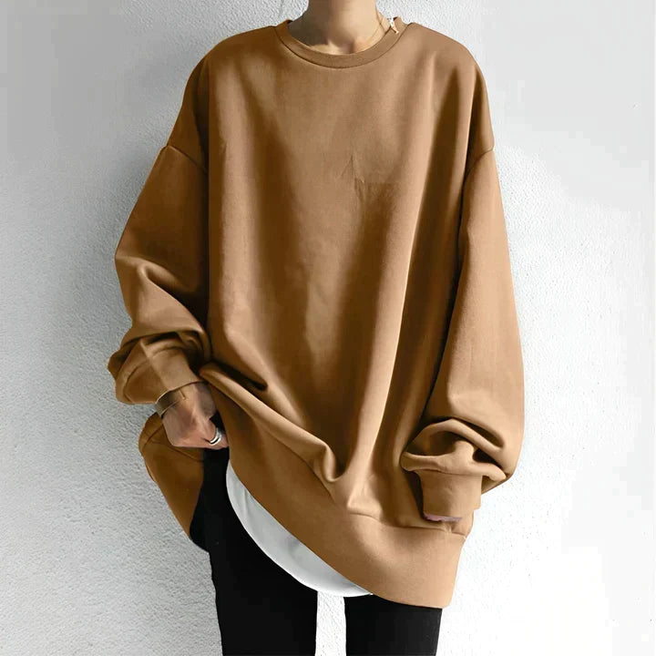 Dova | Relaxed Oversized Sweater with Dropped Shoulder