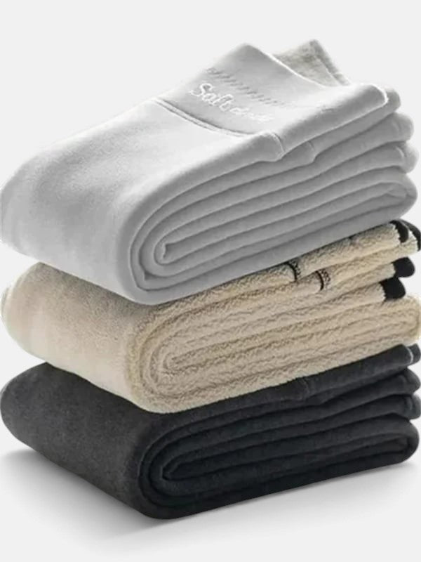 Holly | Women's Windproof Fleece Lined Leggings - High Waist Water Repellent
