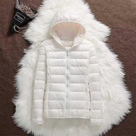 Josephine | Women's Puffer Jacket - Quilted Insulated Hooded