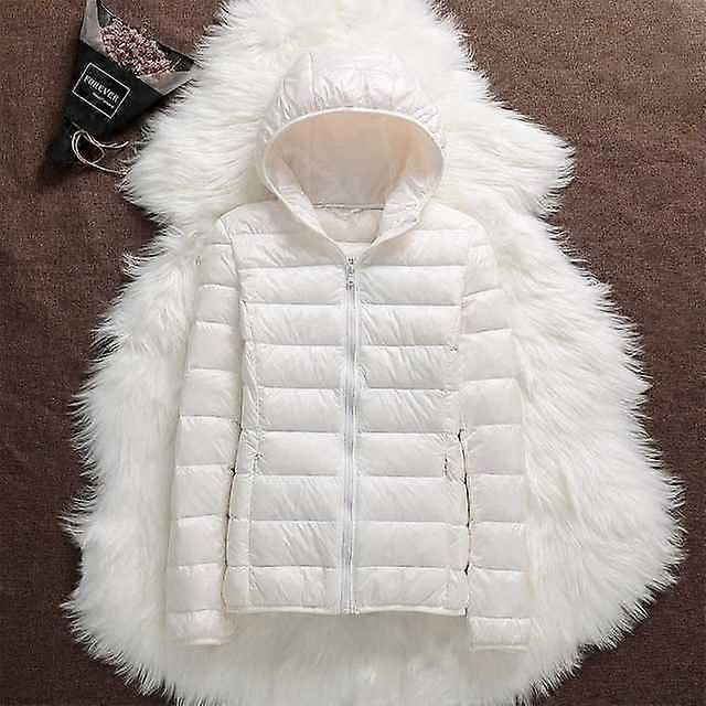 Josephine | Women's Puffer Jacket - Quilted Insulated Hooded