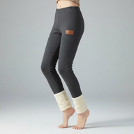 Lacey | Women's Thick Winter Fleece Lined Leggings - High Waist Narrow Ankle