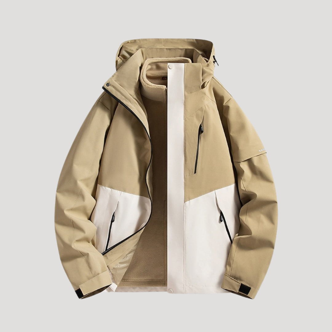 Lillian | Effortless Waterproof Rain Jacket with Softshell Shell