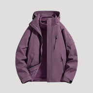 Lillian | Effortless Waterproof Rain Jacket with Softshell Shell