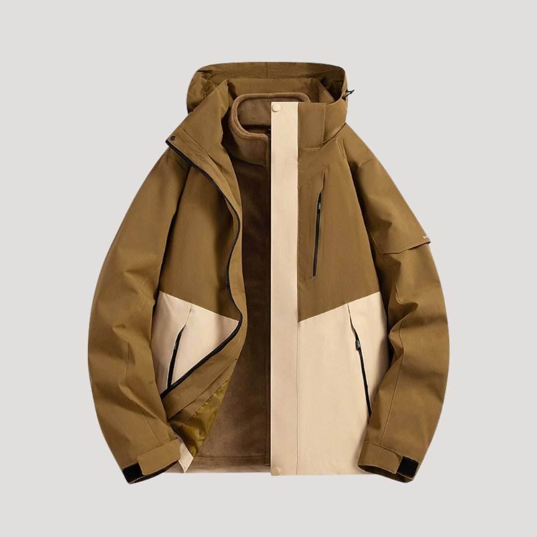 Lillian | Effortless Waterproof Rain Jacket with Softshell Shell