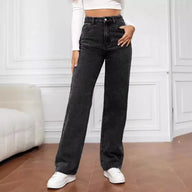 Ottilie | Confident High Waisted Wide Leg Jeans with Five Pockets