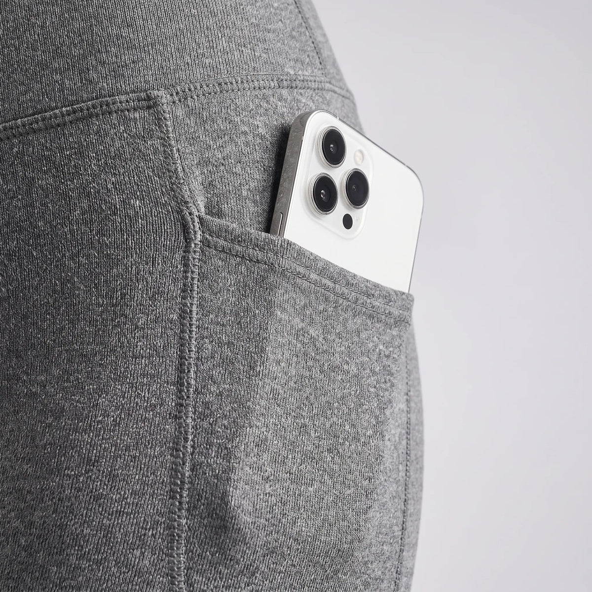 Tracy | Women's High Waisted Fleece Lined Leggings - Thermal Side Pockets