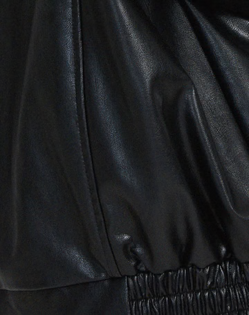 Effie Women's Oversized Leather Jacket